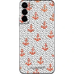 Bouffants And Broken Hearts Anchors And Dots Galaxy S22 Plus Skin