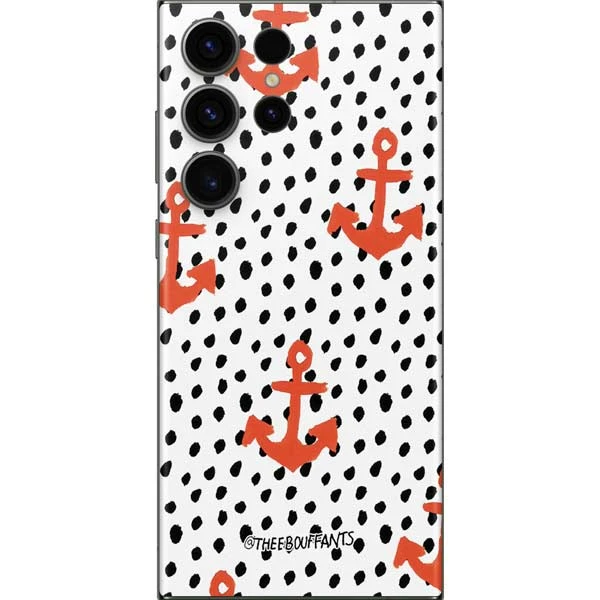 Bouffants And Broken Hearts Anchors And Dots Galaxy S23 Ultra Skin 3 Bouffants And Broken Hearts Anchors And Dots Galaxy S23 Ultra Skin