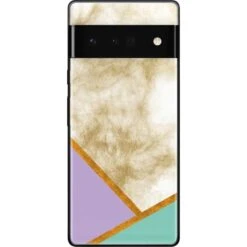 Angled Marble Google Pixel 6 Pro Skin
