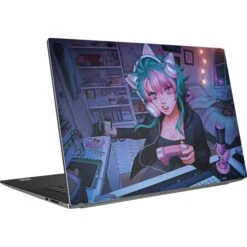 Anime Catgirl Gamer Nerd By Ivy Dolamore Dell XPS Skin