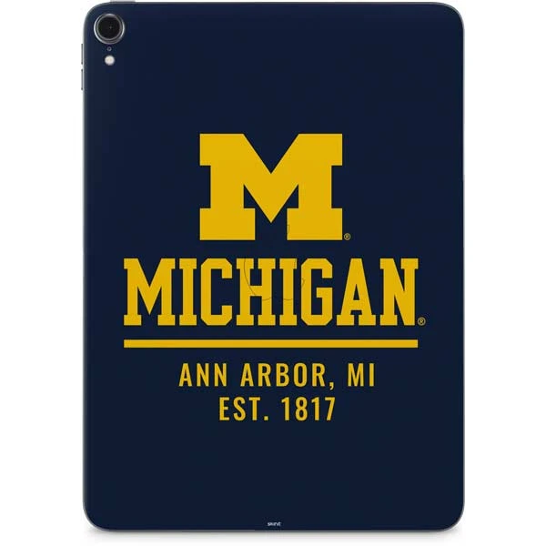 University Of Michigan Ann Arbor Est 1817 Apple IPad Pro Skin 3 University Of Michigan Ann Arbor Est 1817 Apple IPad Pro Skin