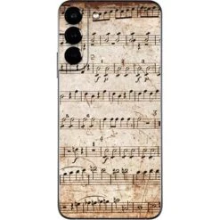 Antique Notes Galaxy S22 Plus Skin