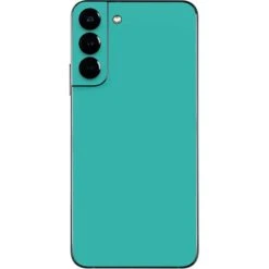 Aqua Blue Blue Solid Galaxy S22 Plus Skin