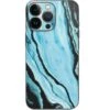 Aqua Blue Marble Ink IPhone 15 Pro Skin -Skinit Store aqua blue marble ink iphone 14 pro skin 1662674323 SKNMRBINK02IPH14P PR 01