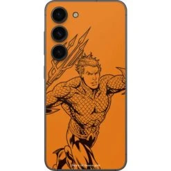 DC Comics Aquaman Comic Pop Galaxy S23 Skin