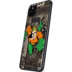 DC Comics Aquaman Classics Art Google Pixel 4a 5G Skin -Skinit Store aquaman mixed media google pixel 4a 5g skin 1608594965 SKNDCMIXM06PX4A5G PR 02