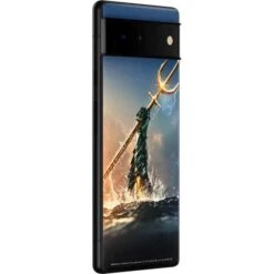 DC Comics Aquaman Movie Poster Trident Google Pixel 6 Skin -Skinit Store aquaman trident google pixel 6 skin 1661194520 SKNAQUAMN01GPIXL6 PR 02
