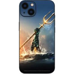 DC Comics Aquaman Movie Poster Trident IPhone 15 Skin