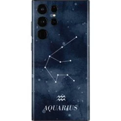 Aquarius Constellation Galaxy S22 Ultra Skin