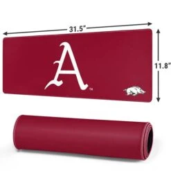 University Of Arkansas-Fayetteville A Red Gaming Mouse Pad -Skinit Store arkansas a red large gaming mouse pad 1712166102 MSPARKFAY04GAMGLG PR 02