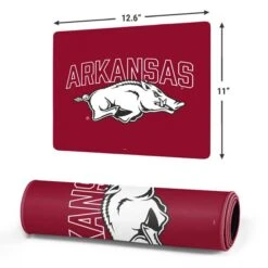 University Of Arkansas-Fayetteville Razorbacks Logo Gaming Mouse Pad
