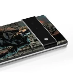 DC Comics The Joker Walking Dark Grounds Comic Art By Lee Bermejo Google Pixel 6 Skin -Skinit Store arkham asylum the joker google pixel 6 skin 1639094186 SKNDCJKRX14GPIXL6 PR 03