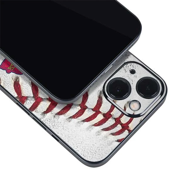 MLB Atlanta Braves Game Ball IPhone 14 Skin 6 MLB Atlanta Braves Game Ball IPhone 14 Skin - Image 4