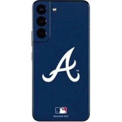 MLB Atlanta Braves - Solid Distressed Galaxy S22 Skin
