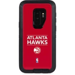 NBA Atlanta Hawks Standard - Red Otterbox Defender Galaxy Skin