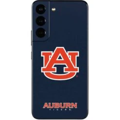 Auburn University Logo Blue Galaxy S22 Skin