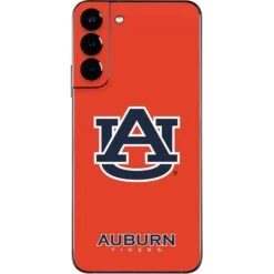 Auburn University Logo Orange Galaxy S22 Plus Skin