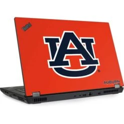 Auburn University Logo Orange Lenovo ThinkPad Skin