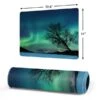 StockTrek Aurora Borealis Over A Lake In Norway Gaming Mouse Pad