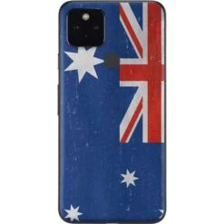 Australia Flag Distressed Google Pixel 4a 5G Skin