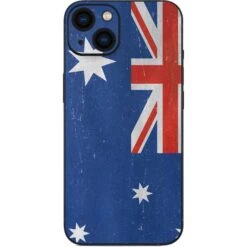 Australia Flag Distressed IPhone 15 Skin