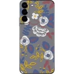 Autumn Grey Floral Galaxy S22 Plus Skin