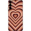 Autumn Heart Pattern Galaxy S22 Plus Skin