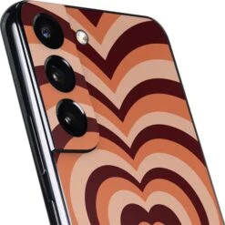 Autumn Heart Pattern Galaxy S22 Plus Skin -Skinit Store autumn heart pattern galaxy s22 plus skin 1646336874 SKNMLTHRT02GLX22P PR 03