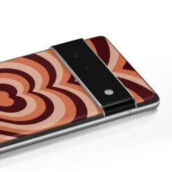 Autumn Heart Pattern Google Pixel 6 Skin -Skinit Store autumn heart pattern google pixel 6 skin 1644866465 SKNMLTHRT02GPIXL6 PR 03