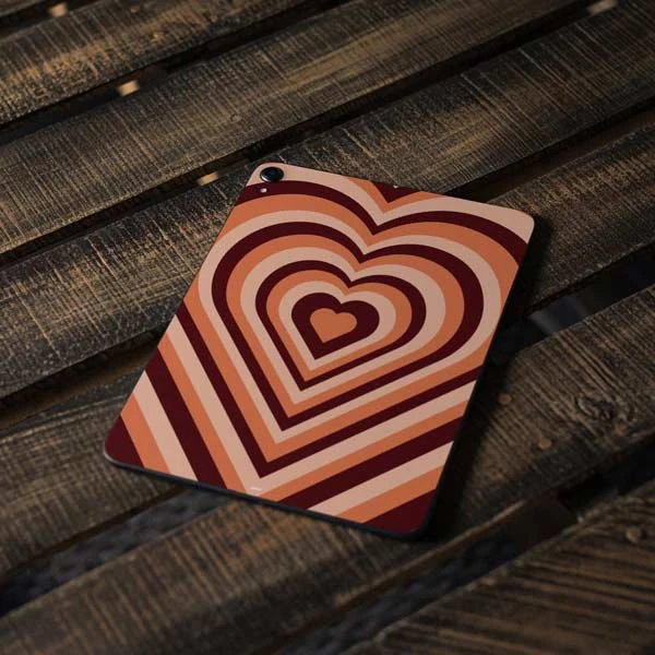 Autumn Heart Pattern Apple IPad Pro Skin 6 Autumn Heart Pattern Apple IPad Pro Skin - Image 4