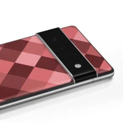 Autumn Red Geometric Google Pixel 6 Pro Skin -Skinit Store autumn red geometric google pixel 6 pro skin 1645726298 SKNFLLFSH15GPXL6P PR 03