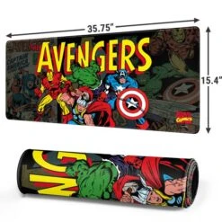Marvel Classic Comics Avengers Assemble Gaming Mouse Pad 11 Marvel Classic Comics Avengers Assemble Gaming Mouse Pad -Skinit Store avengers assemble extra large gaming mouse pad 1748457725 MSPMRVCOM06GAMGXL PR 02