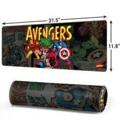 Marvel Classic Comics Avengers Assemble Gaming Mouse Pad 10 Marvel Classic Comics Avengers Assemble Gaming Mouse Pad -Skinit Store avengers assemble large gaming mouse pad 1748457725 MSPMRVCOM06GAMGLG PR 02