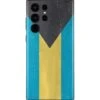 Bahamas Flag Distressed Galaxy S22 Ultra Skin