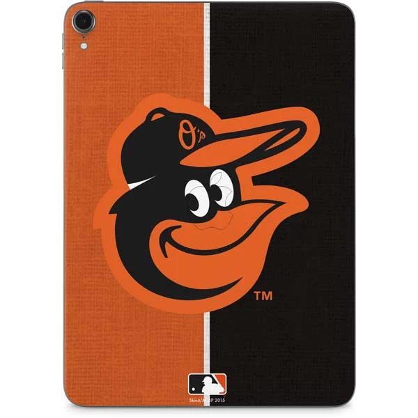 MLB Baltimore Orioles Split Apple IPad Pro Skin 3 MLB Baltimore Orioles Split Apple IPad Pro Skin