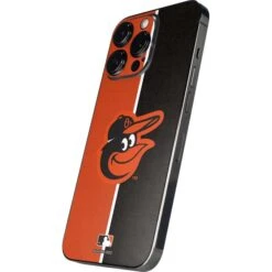 MLB Baltimore Orioles Split IPhone 14 Pro Max Skin -Skinit Store baltimore orioles split iphone 14 pro max skin 1677790417 SKNCVSMLB03IP14PM PR 02
