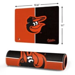 MLB Baltimore Orioles Split Gaming Mouse Pad