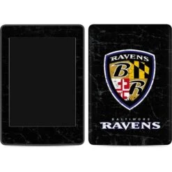 NFL Baltimore Ravens - Alternate Distressed Amazon Kindle Skin