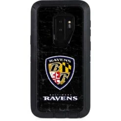 NFL Baltimore Ravens - Alternate Distressed Otterbox Defender Galaxy Skin