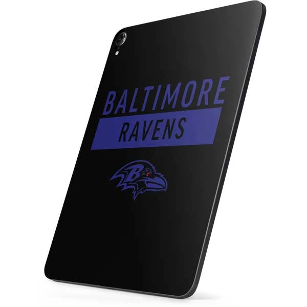 NFL Baltimore Ravens Black Performance Series Apple IPad Pro Skin 4 NFL Baltimore Ravens Black Performance Series Apple IPad Pro Skin - Image 2