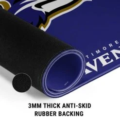 NFL Baltimore Ravens Distressed Gaming Mouse Pad -Skinit Store baltimore ravens distressed extra large gaming mouse pad 1655246156 MSPDSTBAL03GAMGXL PR 04