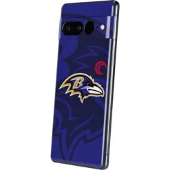 NFL Baltimore Ravens Double Vision Google Pixel 7 Pro Skin -Skinit Store baltimore ravens double vision google pixel 7 pro skin 1666401067 SKNNFLDBL03GPXL7P PR 02