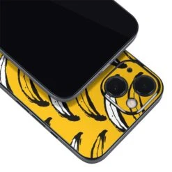 Bouffants And Broken Hearts Bananas IPhone 14 Plus Skin -Skinit Store bananas iphone 14 plus skin 1662574888 SKNBFNTBH04IPH14M PR 04