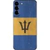 Barbados Flag Distressed Galaxy S22 Plus Skin -Skinit Store barbados flag distressed galaxy s22 plus skin 1646336951 SKNFLGDIS33GLX22P PR 01 de57420a adc7 409a adb8 aed104518662
