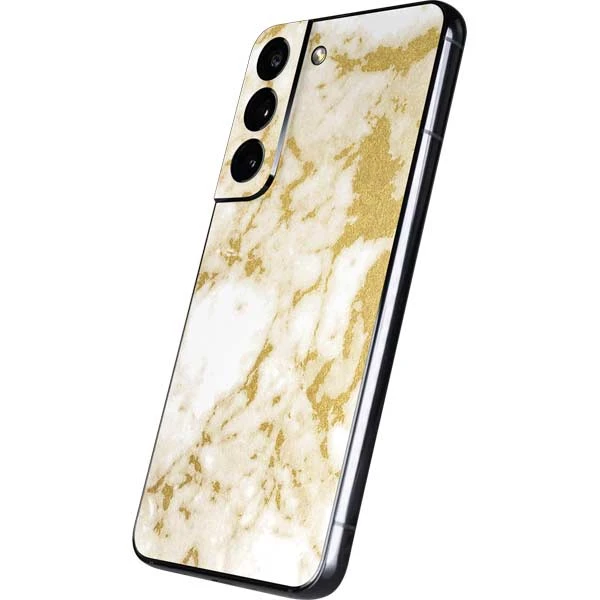Basic Marble Galaxy S22 Skin 4 Basic Marble Galaxy S22 Skin - Image 2