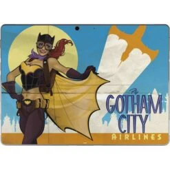 DC Comics Bombshells Batgirl- Fly Gotham City Airlines Surface Pro 9 Skin