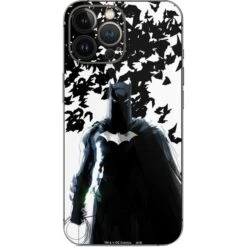 DC Comics Batman Holding Batarang Art IPhone 15 Pro Max Skin