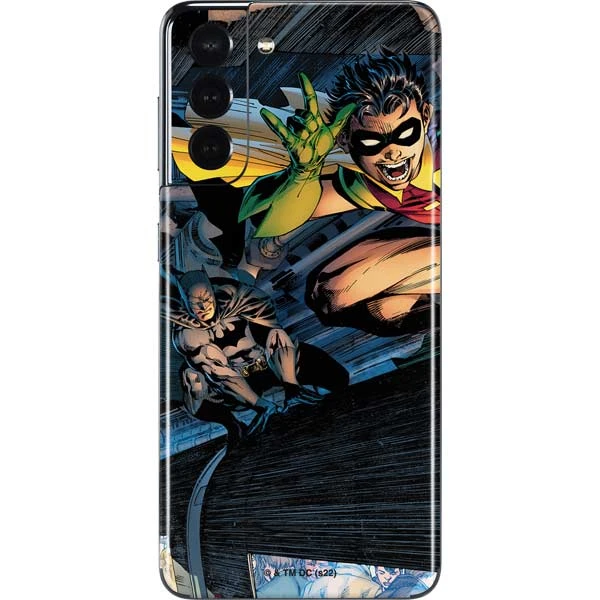 DC Comics Batman All Star Batman & Robin, The Boy Wonder ( Batman & Robin In Action) By Jim Lee Galaxy S21 5G Skin 3 DC Comics Batman All Star Batman & Robin, The Boy Wonder ( Batman & Robin In Action) By Jim Lee Galaxy S21 5G Skin