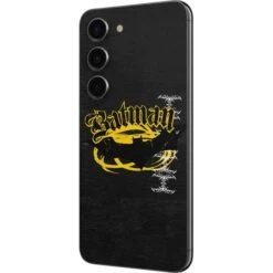 DC Comics Batman Dark Knight Logo Yellow & Black Galaxy S23 Skin 7 DC Comics Batman Dark Knight Logo Yellow & Black Galaxy S23 Skin -Skinit Store batman bat logo yellow black galaxy s23 skin 1676574814 SKNBATMNX17GLXY23 PR 02