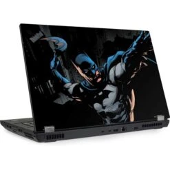 DC Comics Batman Throwing Batarang Jim Lee Art Lenovo ThinkPad Skin